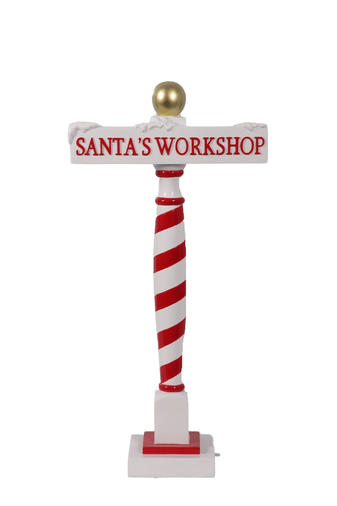 3 FT Santa's Workshop Sign 1 3 FT Santa's Workshop Sign