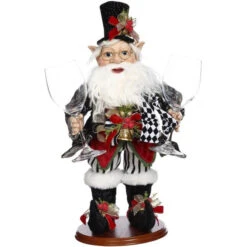 Mark Roberts 20" Elf With Wine Glasses