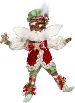 Mark Roberts 11" Small African American Gingerbread House Fairy