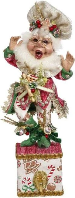 Mark Roberts 14" Pastry Maker Elf Stocking Holder