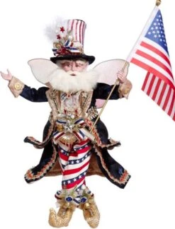 Mark Roberts 18" Medium Star Spangled Banner Fairy