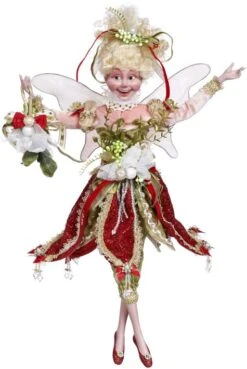 Mark Roberts 18" Medium Kiss Me Under The Mistletoe Fairy
