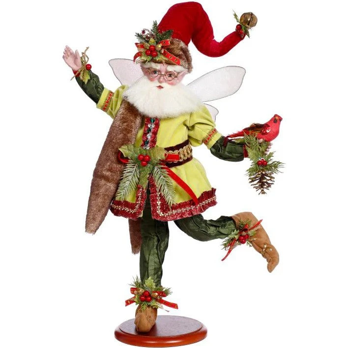 Mark Roberts 21" Holly Berry Fairy On Base Collector's Edition 1 Mark Roberts 21" Holly Berry Fairy On Base Collector's Edition