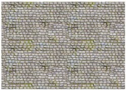 12" X 8" Cobble Stone Sheet Set Of 4