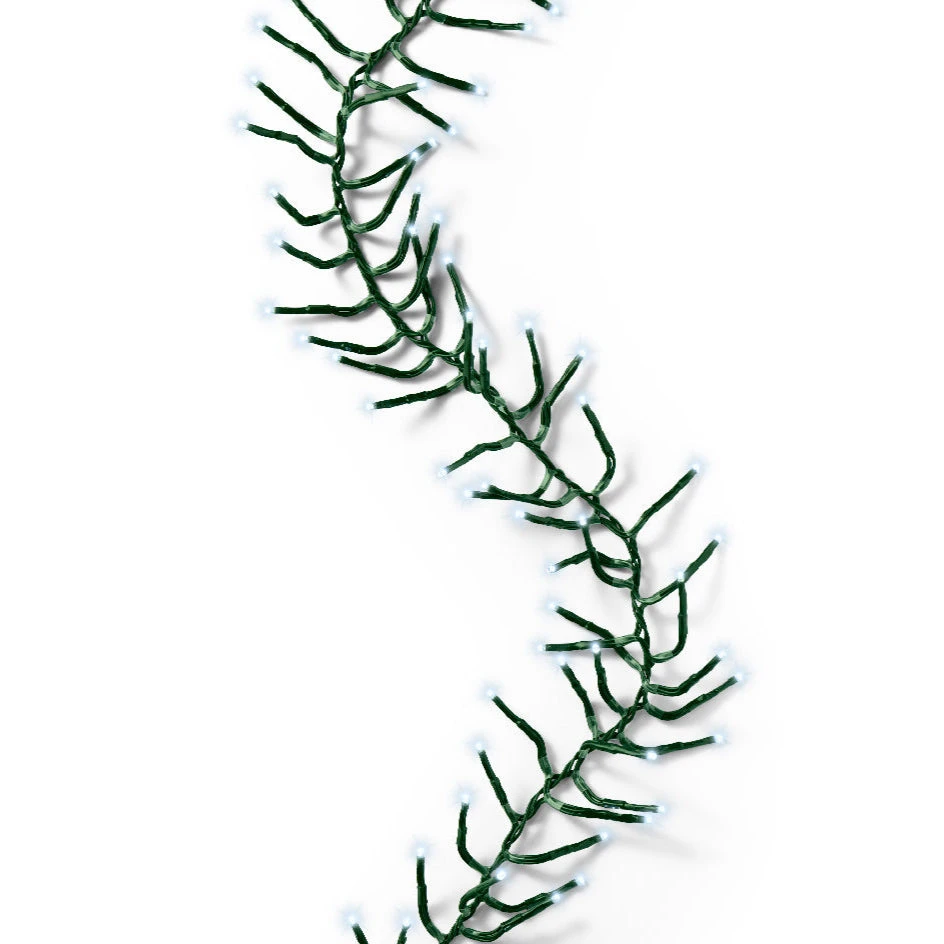 16 FT Cluster Starter Set Cool White String Of 500 LED Lights Transformer 2 16 FT Cluster Starter Set Cool White String Of 500 LED Lights Transformer - Image 2