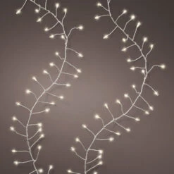 39 FT Compact 960 Micro LED Warm White Lights With Silver Wire