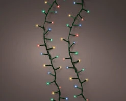 148 FT 2000 LED Multi Compact Lights With Green Wire