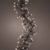10 FT 448 LED Warm White Cluster Lights With Black Wire