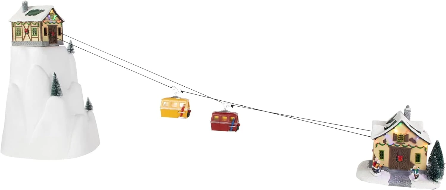 21" Animated Cable Cars With Music 2 21" Animated Cable Cars With Music - Image 2