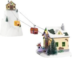 21" Animated Cable Cars With Music