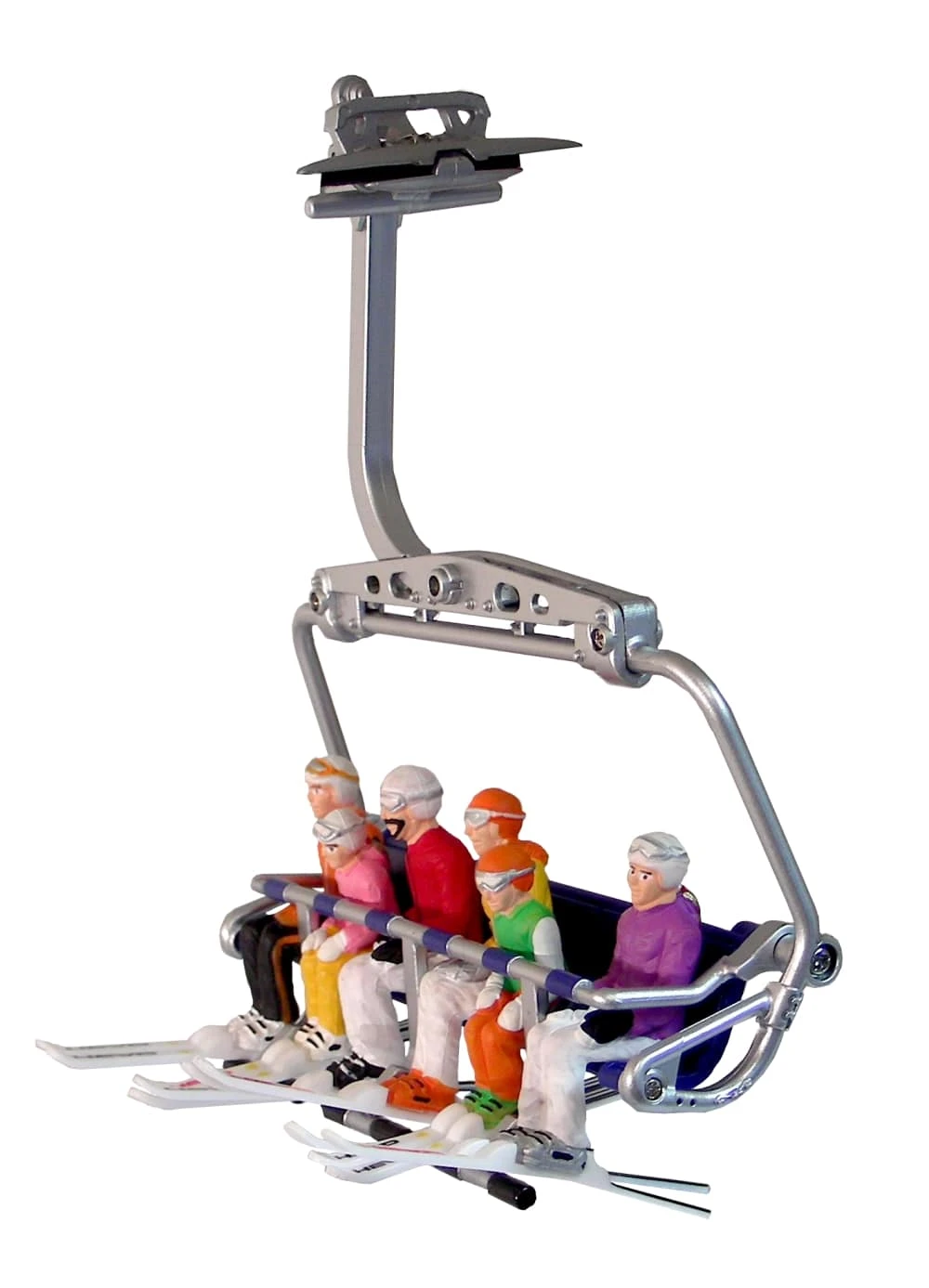 6 Piece Sitting Skiers 1:32 Scale 1 6 Piece Sitting Skiers 1:32 Scale