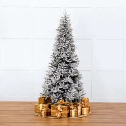 Duke Flocked Tree Unlit