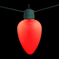 10" 15 LED Red Jumbo Bulb